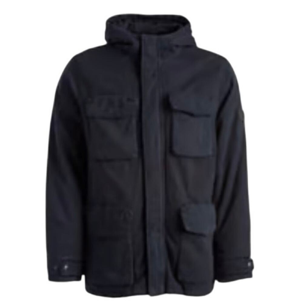 Ben Sherman Boy’s Navy Blue Hooded Winter Jacket - Size 10/12